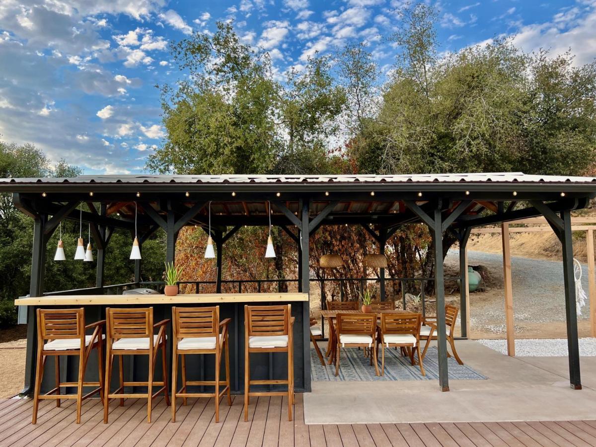 Boho Chic Oasis By Casa Oso With Pool, Spa And Views Ahwahnee Eksteriør billede