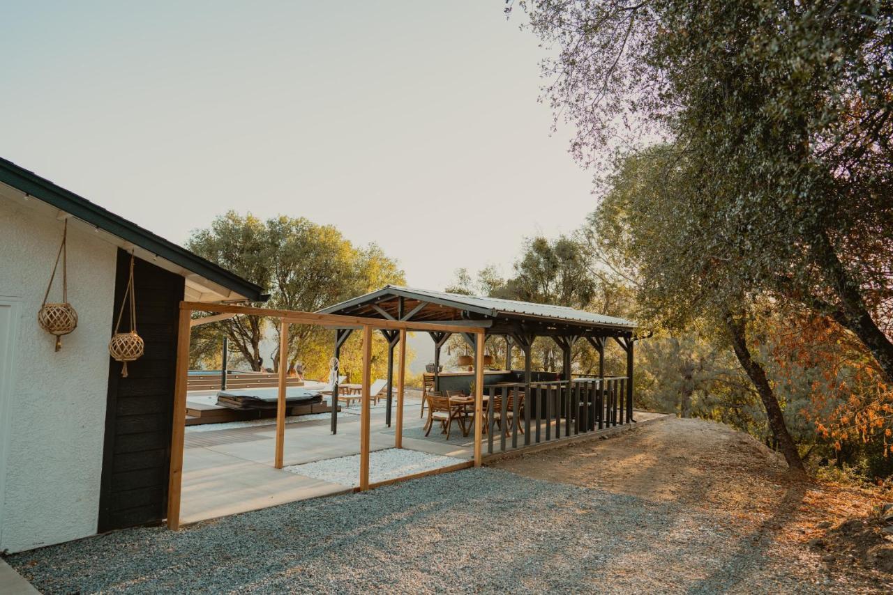 Boho Chic Oasis By Casa Oso With Pool, Spa And Views Ahwahnee Eksteriør billede